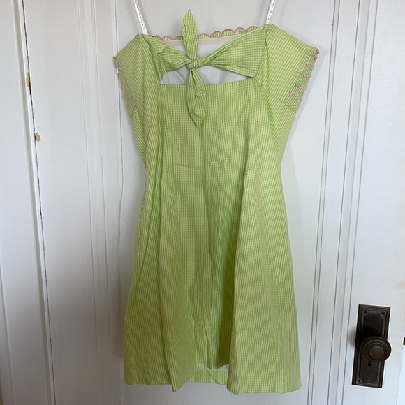 Lilly Pulitzer Green Franco Dress. Sz. 6 - Picture 4 of 5